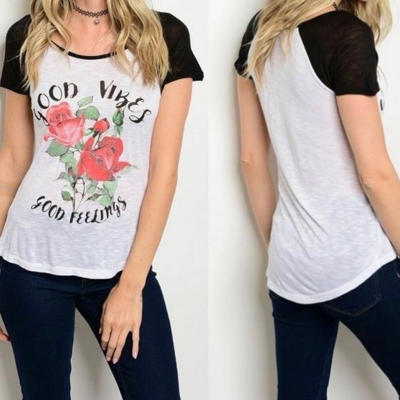 Good Vibes Only Tee - Picture 1 of 6